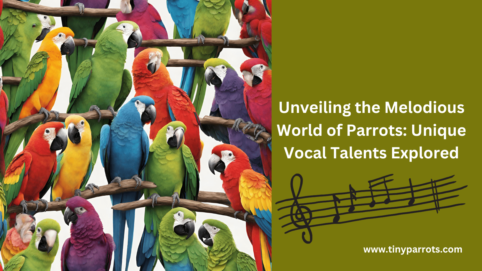 melodious world of parrots